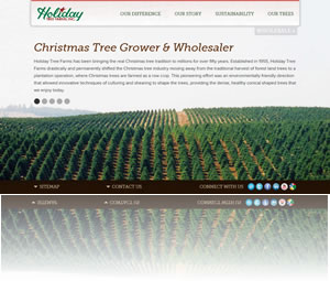 New Holiday Tree Farms Website
